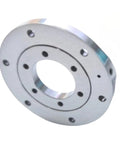 Premium Crossed Roller Bearing Built Tough For Robot Indexing Tables And Automated Turntables CTF Series showing circular metal design with bolt holes.