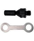 Corrosionproof Collisions Rod For TS27R Tool Setter Protects Your Setup From Dings And Downtime, Easy Install, Alloy Steel Build Keeps Your Tool Setter Safe During Crashes And Delivers Long Lasting Performance In High Speed Machining, alloy steel rod and mounting plate