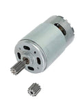 RS550 12V two pack high torque electric motor with gears for kids ride on cars 15000RPM replacement parts for 550 gearbox