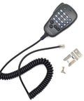 Durable Six Pin Coil Cord DTMF Speaker Microphone With Button For Yaesu Mobile Radios Replacement Hand Mic Compatible