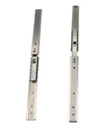 Beefed Up 200mm Drawer Slide Kit Two Pack With Full Extension Three Fold Cold Rolled Steel Double Layer Bearings 27mm Width