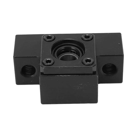 Ball Screw End Support Bearing Block Set For SFU1604 SFU1605 SFU1610 Ballscrew And Carbon Steel C7 Precision Mount, front view