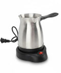 Electric Turkish Coffee Maker 600ml Capacity Brews 5 To 6 Cups, Multifunctional Large Capacity Brewing Pot, Stainless Steel 110V Coffee Brewer For Home Kitchen And Entertaining.