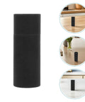 10 Pack Kraft Paper Mailing Tubes With Lid 20ml Round Kraft Paperboard Cylinders on table for tea storage