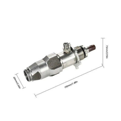 Premium Replacement Jet Pump For Airless Paint Sprayer Compatible With 390 395 490 495 And 595 Models, dimensions shown.