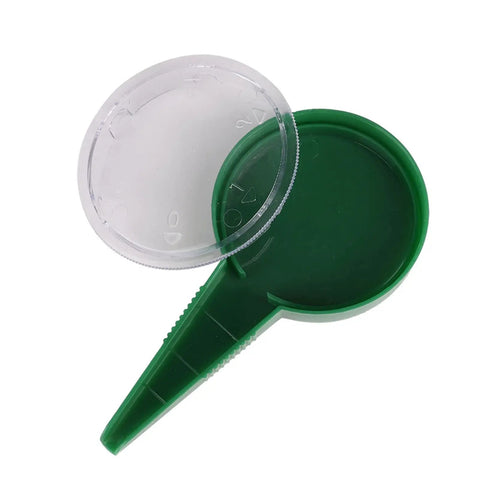 Green plastic Two Pack Garden Seed Dispenser Sower Planter Dial With Five Settings For Precise Clump Free Sowing Handy Seeder Tools