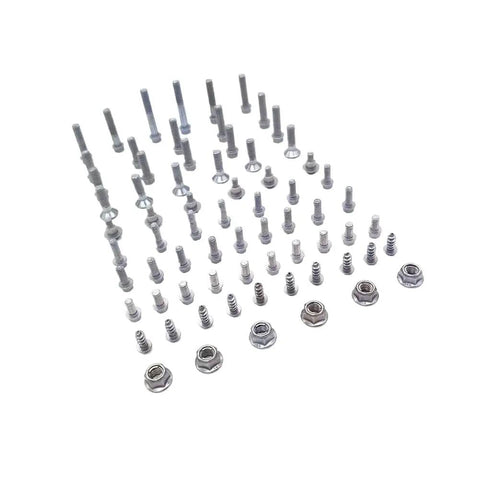 Heavy Duty Motorcycle M6 M8 Screw Bolt And Nuts Kit With 70 Pieces Hex Socket Cap Head Fasteners Set For Quick Repairs And Replacements Includes Matching Nuts Compatible With SX EXC XCF Models, assorted bolts and nuts