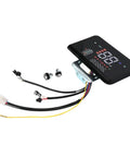 Dope All In One Electric Bike Display Meter 48V To 72V LCD Control Panel showing wiring and connectors for ebikes and scooters