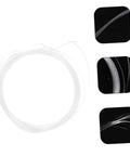 Half Frame Glasses Thread Replacement Kit For Eyeglasses, Eyewear Repair String And Nylon Temple Tips Lanyard shown uncoiled