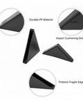 Beefy Corner Protectors For Shipping And Handling, Edge Guards For Glass And Stone Slabs, Shock Absorbing Cushioned Packaging product detail