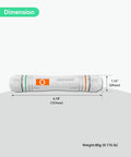 Heavy Duty Outdoor PoE Extender Crushes Dead Zones Boosts Ethernet Transmission Up To 2600 Feet, dimension 6.18" x 1.14".