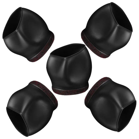 25 Pack Salon Chair Caster Cups Wheel Protectors Hella Tough Silicone Floor Savers Professional Grade Anti Scuff Rolling Office Desk Furniture Carpet Hardwood Zero Mess Guaranteed