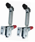 Heavy Duty Welding Toggle Clamps Set 2 Pack With Rubber Tip Guards Quick Release Fixed Clamps For Woodworking Jigs And Welding Fixtures