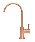 Copper Finish Kitchen Water Filter Faucet For Cold Water, Fits Most Reverse Osmosis Units Or Water Filtration System, Non Air Gap