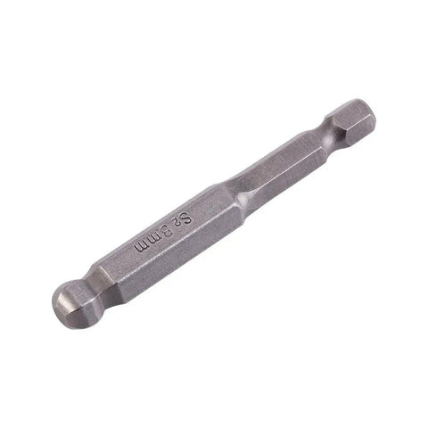 Solid S2 Alloy Steel 7-Piece Screwdriver Bits With Strong Magnetic Ball Heads Perfect For Electric Hand Drills And Professional Tool Kits In 1/4 Inch Hex Shank Design That Keeps Screws Locked Tight While You Work Hard. S2 8mm magnetic drill bit