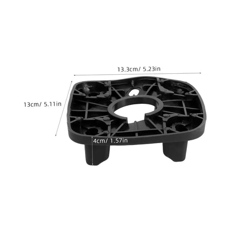 Two Pack Rubber Centering Pads Replacement For Blenders And Food Processors, Non Slip Vibration Dampening Feet For Noise Reduction, Easy To Clean Bottom Pads, Fits Soymilk Machines And Household Blenders; black rubber pad, 13.3cm