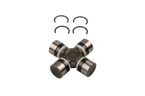 U Joint Kit 1350WJ Series ISR Snap Ring Style Non Greasable Universal Joint Set for driveshafts, bearing caps visible