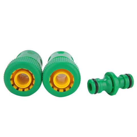Top Quality 3-Piece Garden Hose Quick Connect Fittings With Leaks-Proof Design For Easy Watering And Fast Nozzle Swaps On Home Lawns
