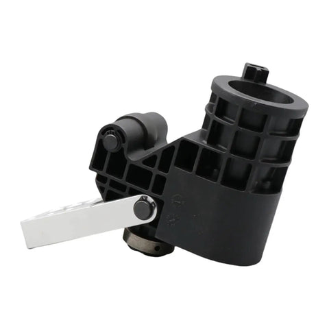 Top Shelf BT40 65 Degree Tool Holder Pocket Built Different For CNC Machines With Sturdy Aluminum Support That Kills Every Bad Vibe And Gives You A Dead Straight Smooth Milling Finish - black plastic holder with silver lever.