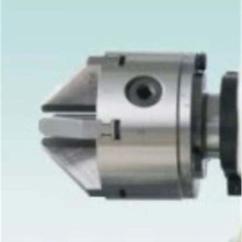 Real Deal Knockout Six Jaw Angle Grinder And Drill Bit Sharpener With Easy Grip Straight And Tapered Handle Options Cool Running Rig, metal jaw close-up.