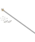 360mm TR8x8 Stainless Steel Lead Screw With T8 Brass Nut For 3D Printer Z Axis And CNC Machine Acme Thread With 2mm Pitch