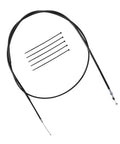 84 Inch Throttle Cable Replacement For Coleman KT196 CK196 And Hisun HS200GK Go Karts Fits 196cc 200cc 212cc Engines 6.5hp