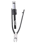 11 Inch Safety Wire Pliers Pro Grade Chrome Vanadium Steel Reversible Twisting Tool With Self Locking Design shown vertically