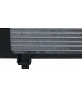 Premium Transmission Oil Cooler For Chevy Silverado 3500HD And GMC Sierra 2500HD Fits 2015 To 2016 Models Ensures Killer Cooling Performance With Durable Build And Perfect Fitment For Your Heavy Duty Truck Needs, black aluminum fin cooler close-up
