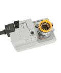 Direct Coupled Damper Actuator 20Nm 24V Electric Motor For HVAC Vent Control Open Close Damper MY6050A1001 top view with wiring.