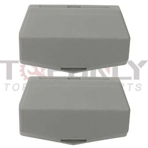 2 Pcs Hood Latch Bumper Support Kit For Big Rig Trucks Durable Hood Rest Upper Left And Right Replaces L85-6082 L856082 M75682
