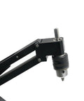 Beefy Tapping Cantilever Bracket For CNC Aluminum Alloy Machines With 130mm Stroke And 0 To 44mm Clamp Range in metalworking setup