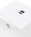 Built Like A Tank Din Rail Power Outlet Socket with flame retardant nylon housing, copper contacts, and tested for 110-250 volt use.