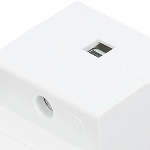 Built Like A Tank Din Rail Power Outlet Socket with flame retardant nylon housing, copper contacts, and tested for 110-250 volt use.
