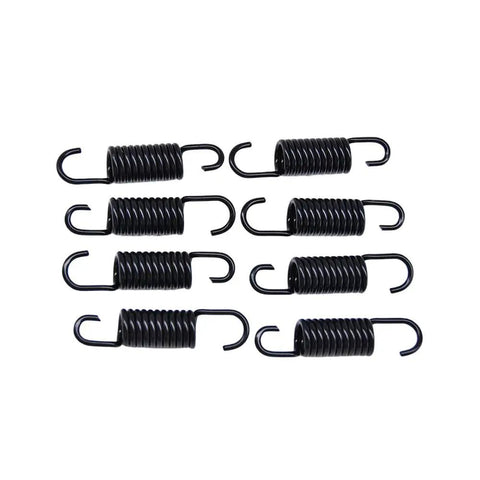 Heavy Duty Replacement Recliner Springs For Couches And Sofas, Sweet Two Point Two Five Inch Black Coils With Snug Hooks, Pack Of Eight