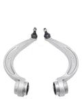 Front view of control arms from Beefed Up 16 Piece Control Arm Kit With Ball Joint And Bushing Stabilizer Links And Tie Rods For A4 B9 8W2 8WH 8W5 And A5 F53 F57 F5A Upgrade Your Suspension With Durable Heavy Duty Components