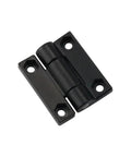 Square torque damping hinge, 0.3N.m, zinc alloy, black, 1 piece