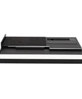Level Up Your Laptop Rig With This Badass External Gpu Dock Featuring Thunderbolt 3 Support, Pcie 3.0 X4 Speed, Built In M.2 Nvme Bay, And Gigabit Ethernet Port For Seamless Plug And Play Setup, black aluminum GPU dock with PCIe slot.