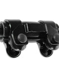 Heavy Duty Front Inner Outer Tie Rod End And Drag Link Adjusters Steering Kit Set 6PC For Ram 2500 Trucks close-up of drag link adjuster