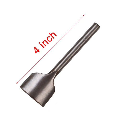 4-inch half-round cutter from Arc Shaped Leather Punch Set For Belts Wallets And Bags, Heavy Duty Leather Craft Kit