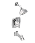 Voss Posi Temp Pressure Balancing Tub And Shower Trim Kit Chrome Finish Valve Required for Quick Install and Easy Upgrade
