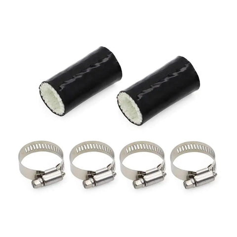 1 Inch ID High Temp Exhaust Coupling Clamps Built From Heat Resistant Silicone For Leak Free Power Boost On Yamaha Banshee YZF350 YFS200 Raptor