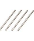 4Pcs TC4 Titanium Hinge Pin Lower For 6S One Seventh Mojave Felony Big Rock Fireteam Infraction Limitless 6S And One Eighth Kraton Notorious Outcast Talion Typhon Replacement AR330381 ARAC5032 Titanium Alloy For Durable RC Buggies