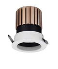Slick 12W Recessed LED Downlight Boasting Deep Anti Glare Lens 75mm Cutout CRI85 3000K Warm White Ceiling Spotlight with aluminum build.