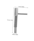 Heavy Duty Industrial Premium Grade Stainless Steel Retractable Indexing Plunger Pin, 4.1cm, for tool free assembly.