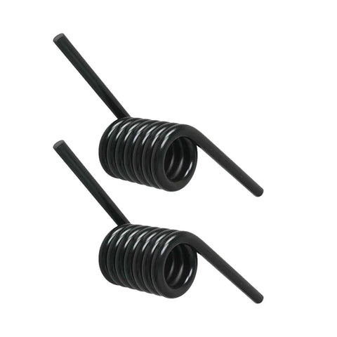 Heavy Duty 2 Pack Torsion Springs Set For Trailer Ramp Replacement Left And Right Side Kit Perfect For Heavy Loads And Easy DIY Swaps black steel springs