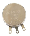 Top view of 5K Carbon Film Potentiometer Rotary Wire Potentiometer With High Precision And Low Temperature Drift Rock Solid Stability.