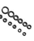 1.4 To 2.8mm Rubber O Rings Box Set With 12 Sizes, Watch Gaskets For Waterproof Seals displayed in varying sizes.