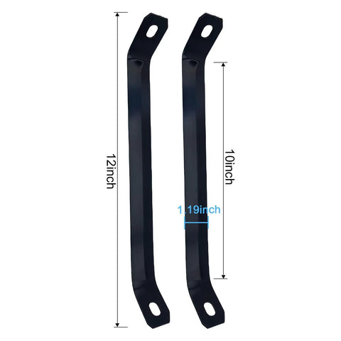 Beefed Up Front Support Brackets For 6 Cu Ft Wheelbarrows, Replacement Axle Brace For WB1006 WB1006FF WB2006 WB2006FF, True Temper models