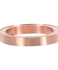 Straight Up Pure Copper Welding Strips For Ev Battery Packs And Power Modules Smooth Thin Copper Metal Roll viewed from side.