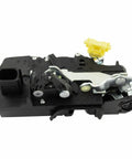 Front Left Door Lock Actuator Bolt On Replacement For Chevy Equinox 2005-09 Pontiac Torrent With Hardware Included Easy Swap Fix, black plastic